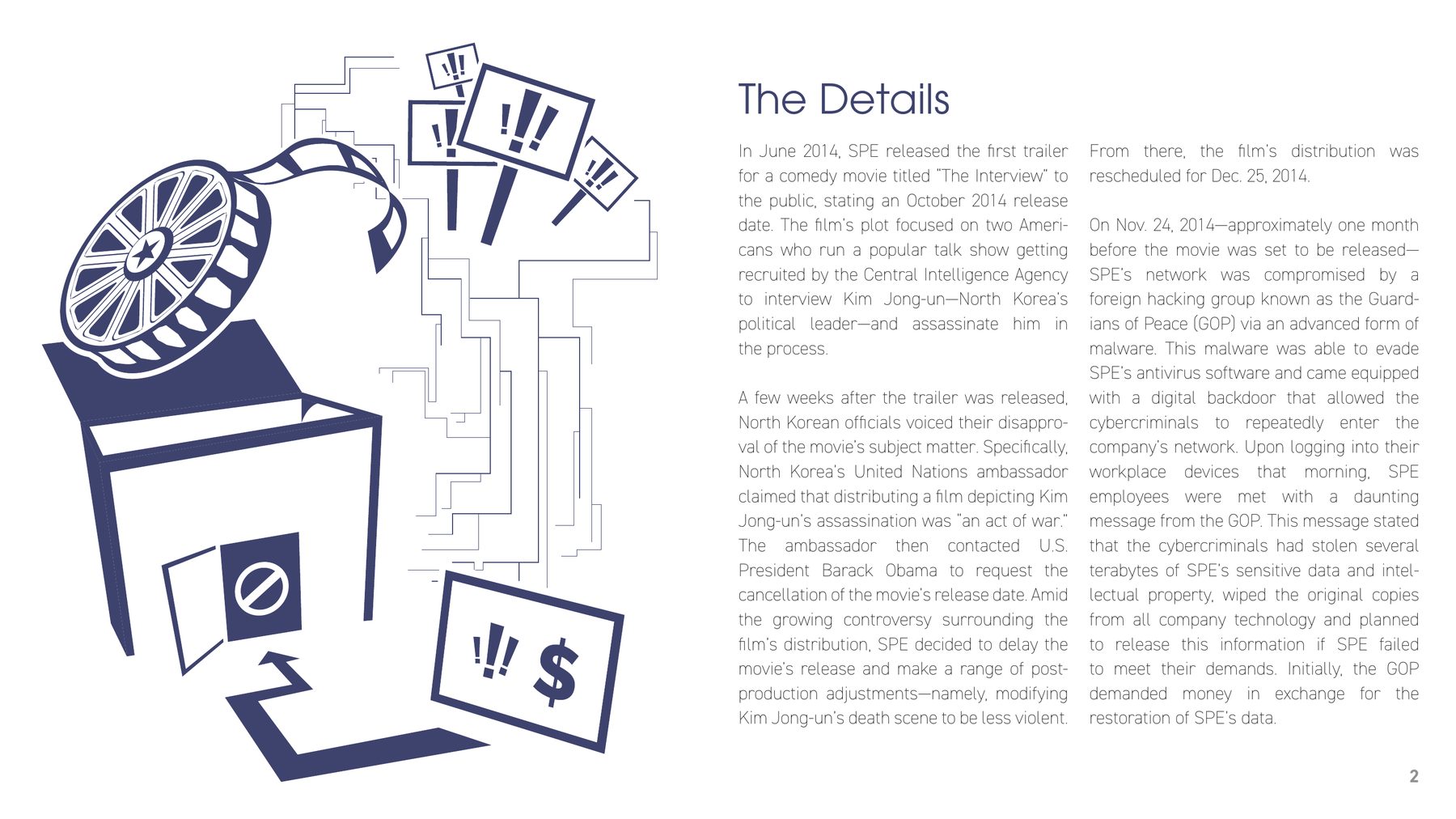 Sony case study, page 2: the details