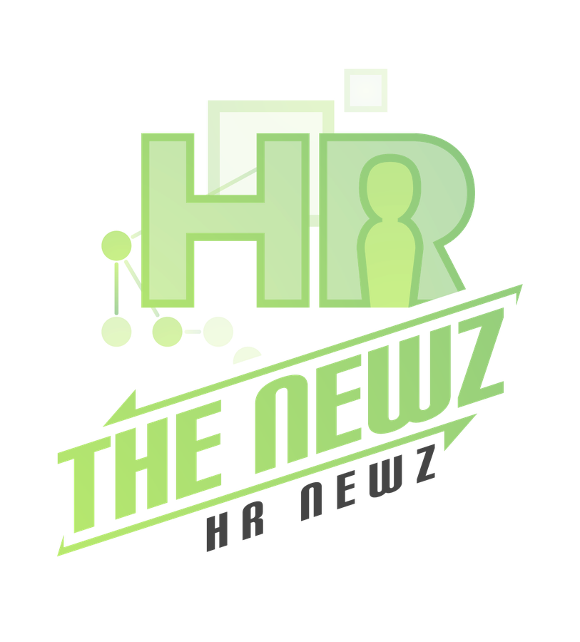 The Newz, HR Newz badge: light green HR letters with a figure in the R